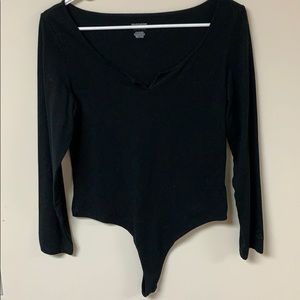 Pink Women’s Thong Bodysuit